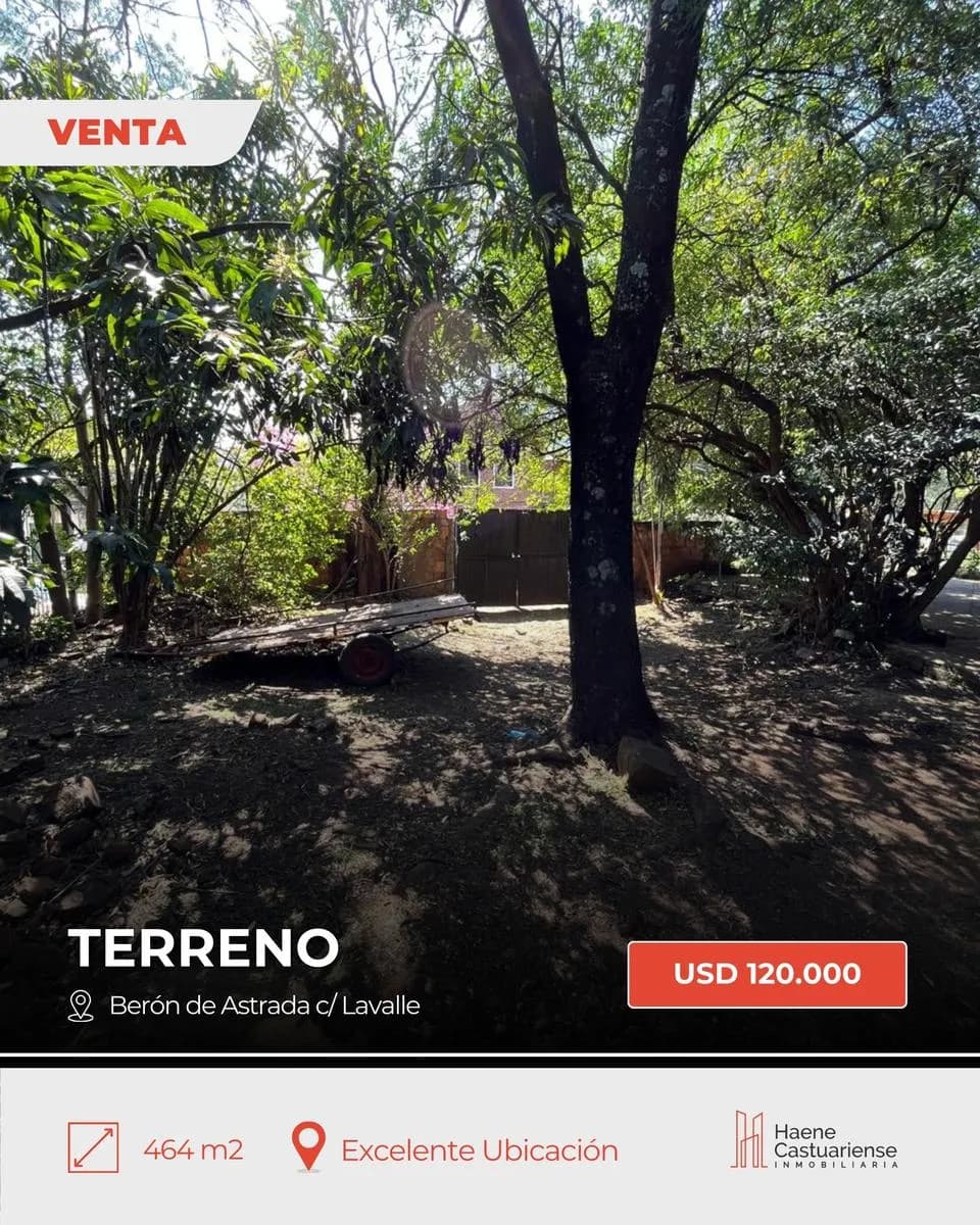 TERRENO EN VENTA