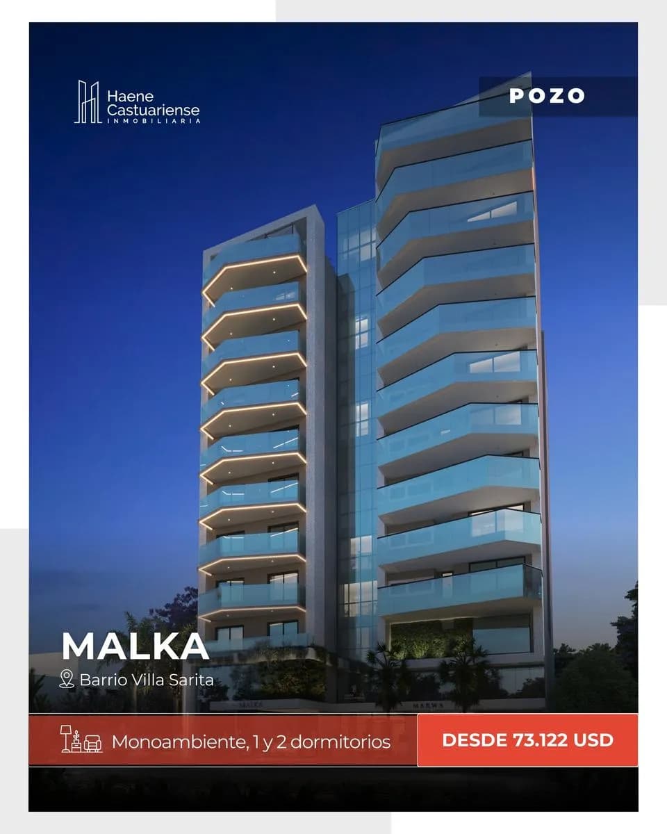 Departamento de pozo de un dormitorio con financiacion a 60 meses - Villa Sarita