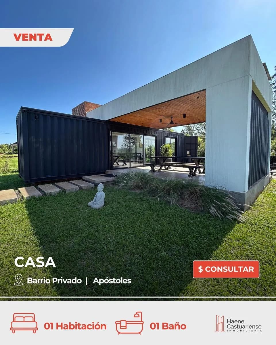 Casa tipo Container en Venta en Barrio Casas del Lago Apostoles