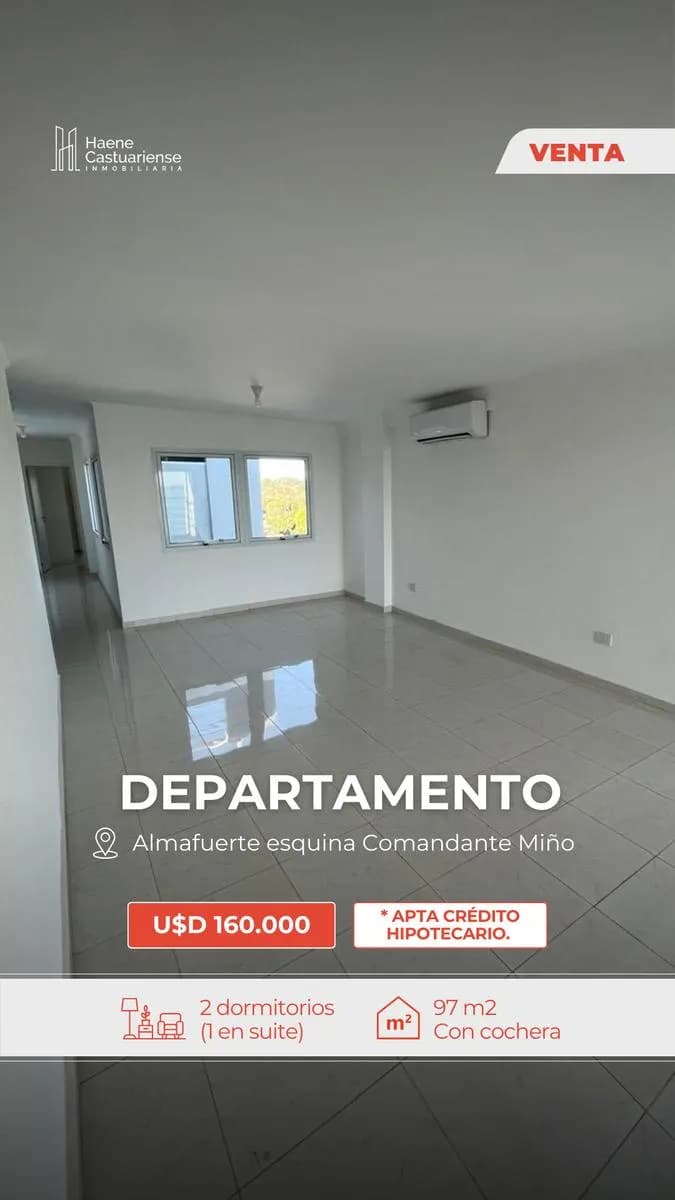 Departamento en Venta de 2 dormitorios con vista al Rio