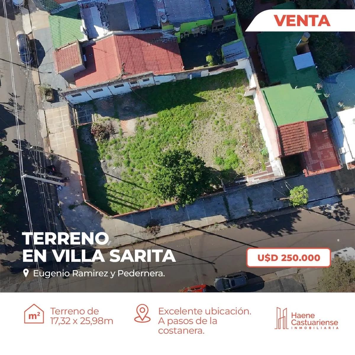 Terreno en Venta en Villa Sarita
