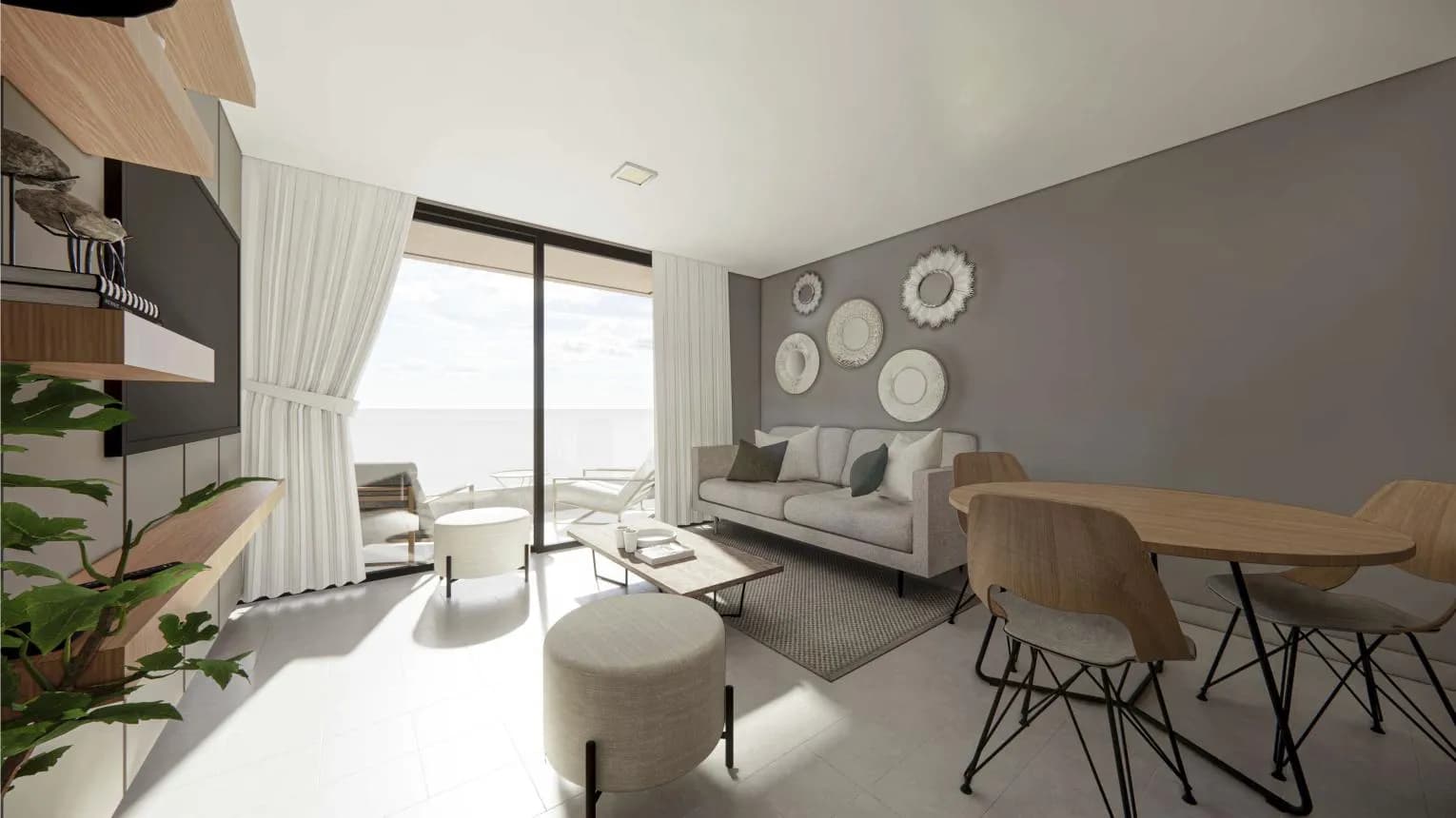 Departamento de un dormitorio en venta de pozo en Posadas