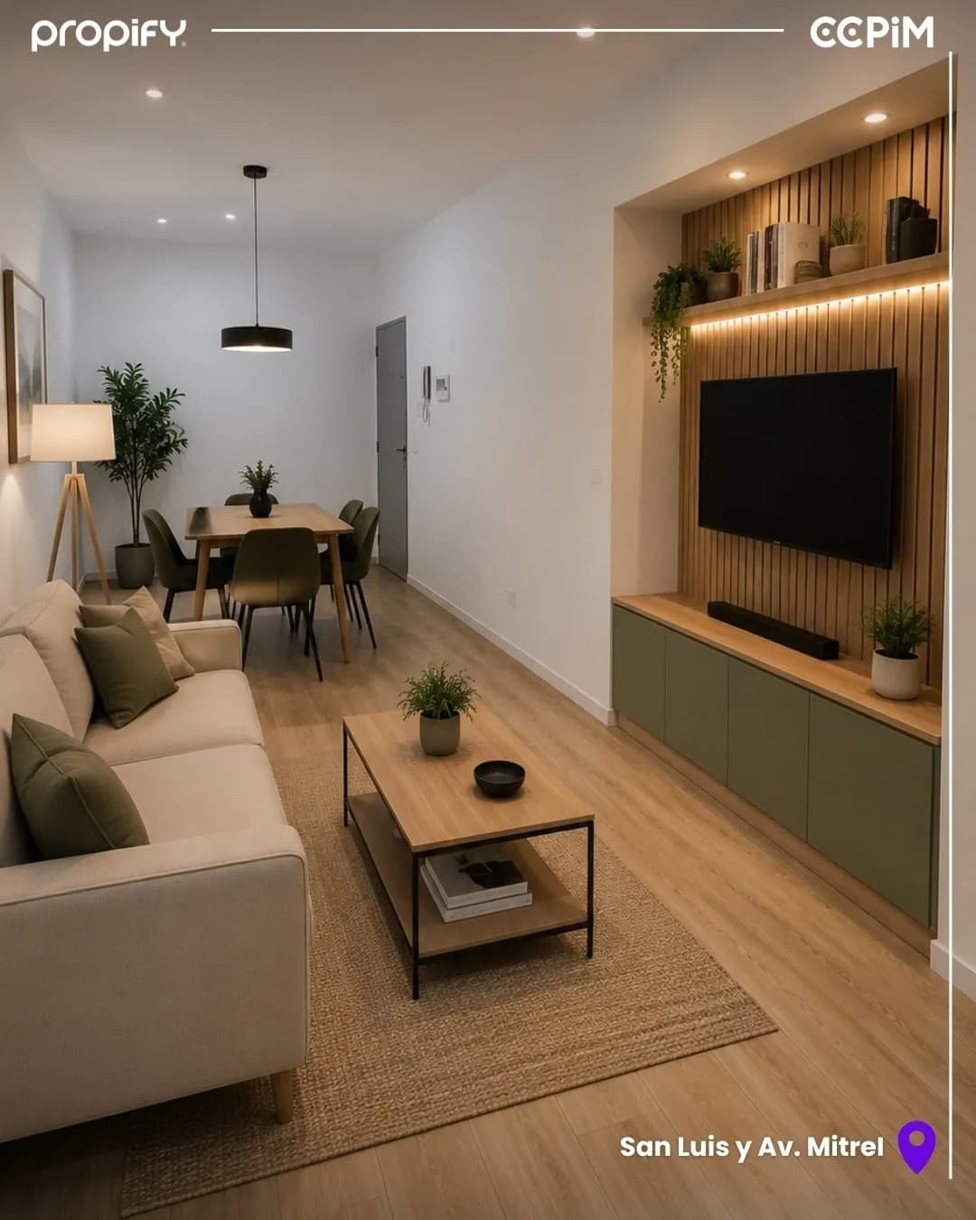 DEPARTAMENTO CÉNTRICO EN VENTA