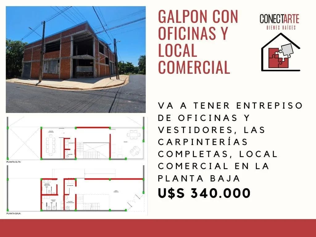 Galpon en VENTA en calle 47A y Las Cameias