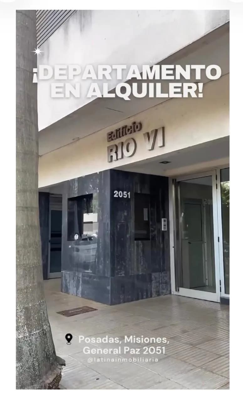 Frente de edificio en alquiler