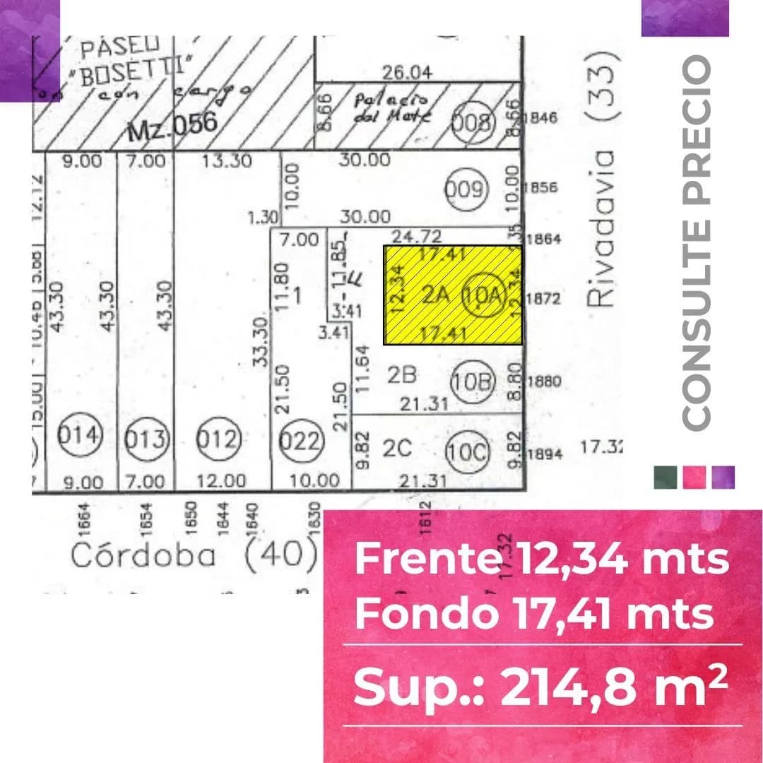 GRAN LOTE CENTRICO EN VENTA!!
