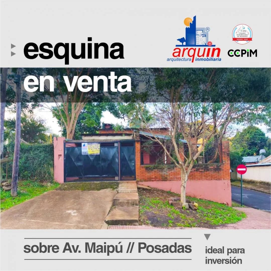 VENTA CASA 2 DORM, en ESQUINA, en Posadas