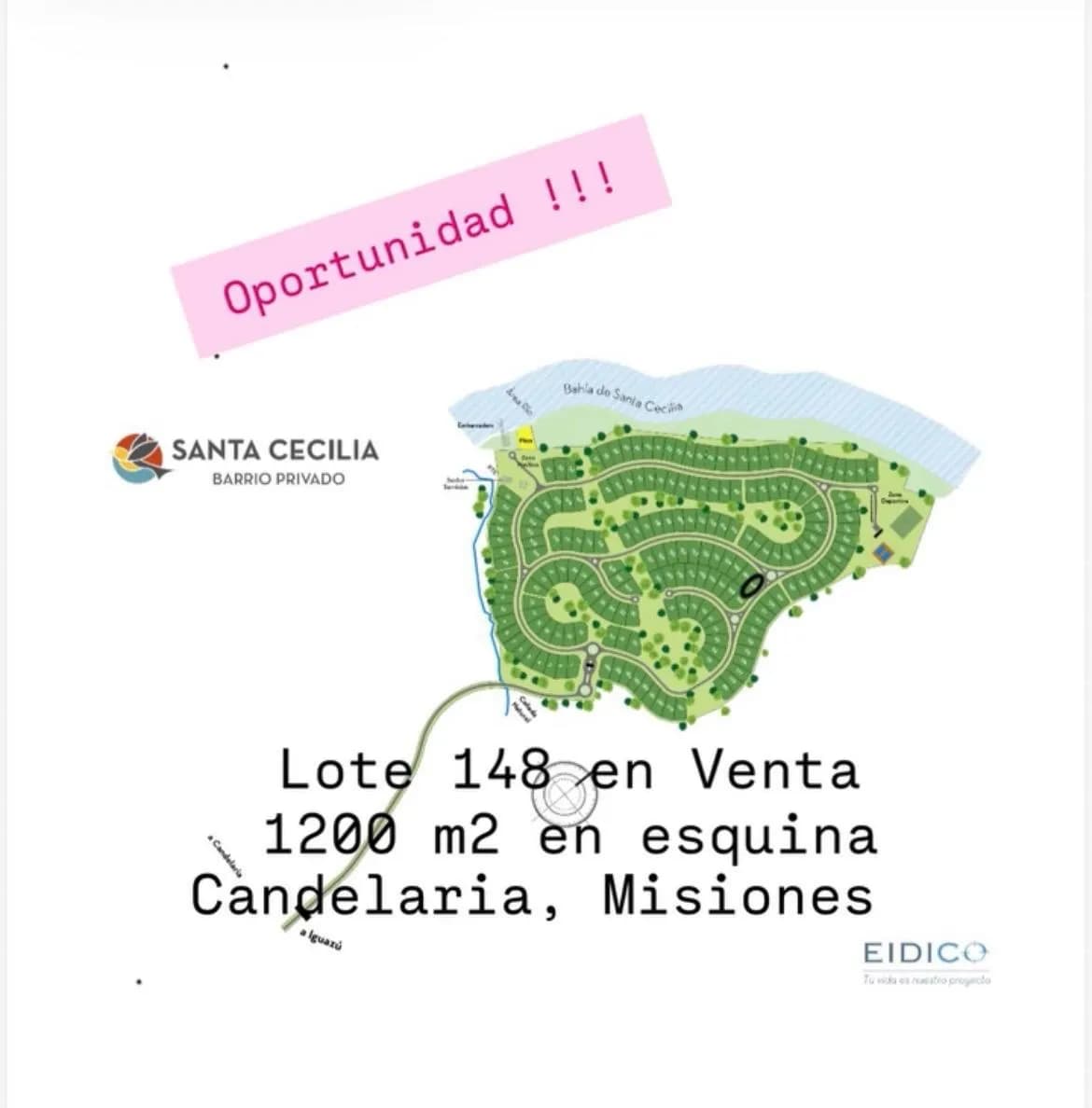 Lote en venta en barrio privado