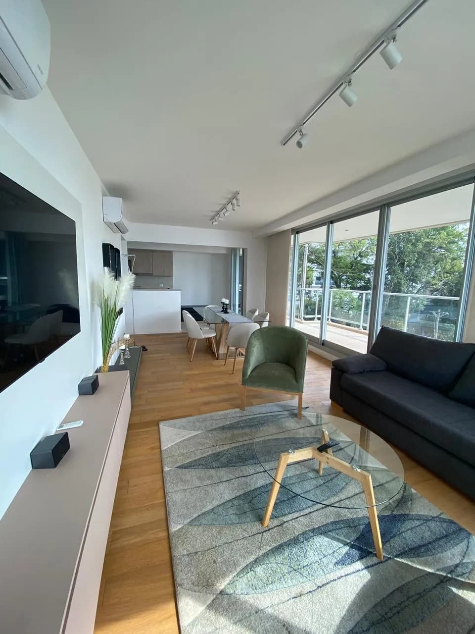 Living comedor moderno y luminoso