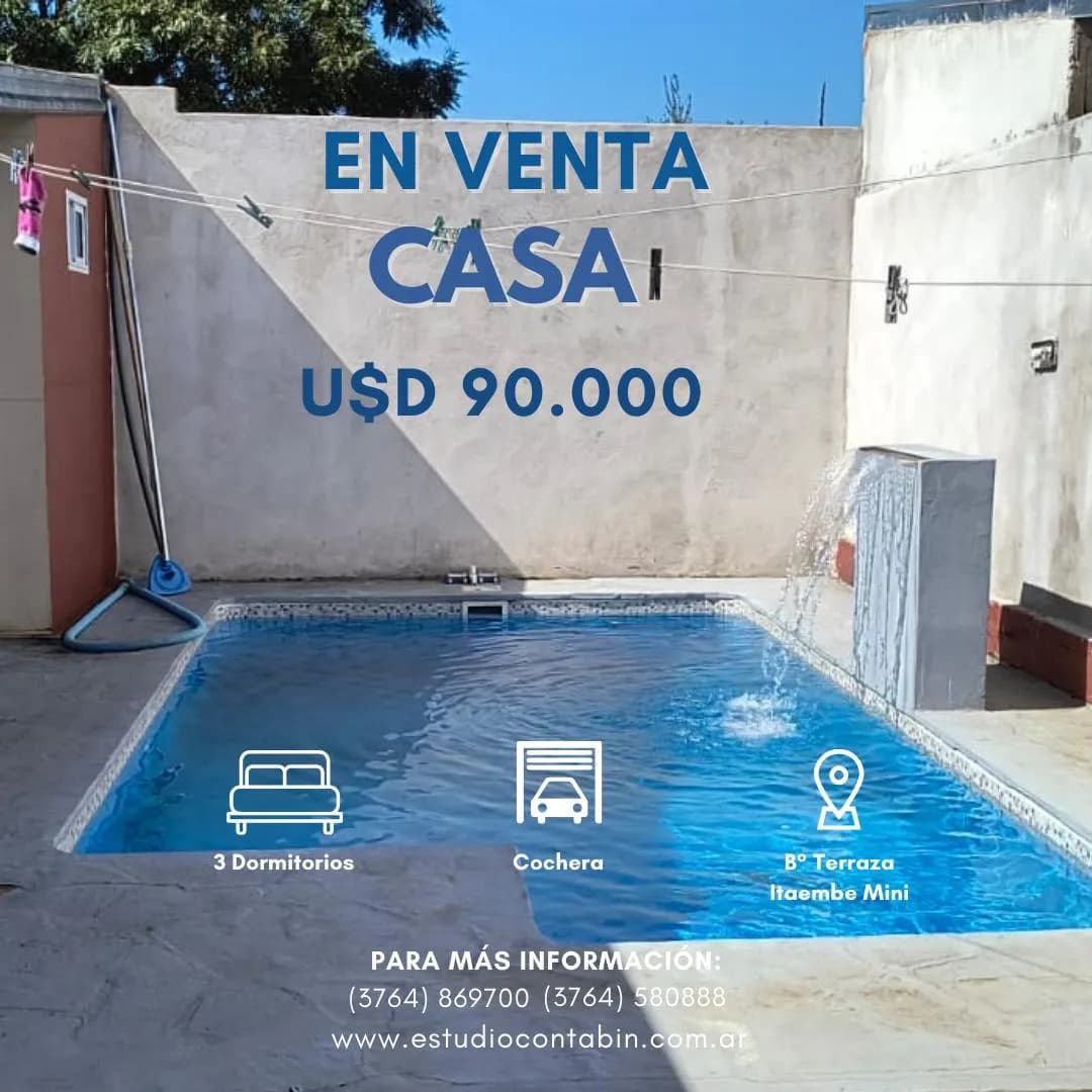 Casa en Venta Apta Hipoteca
