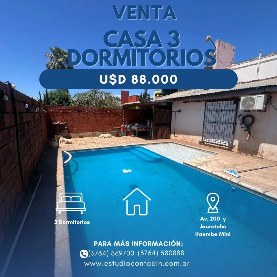 Casa  en venta