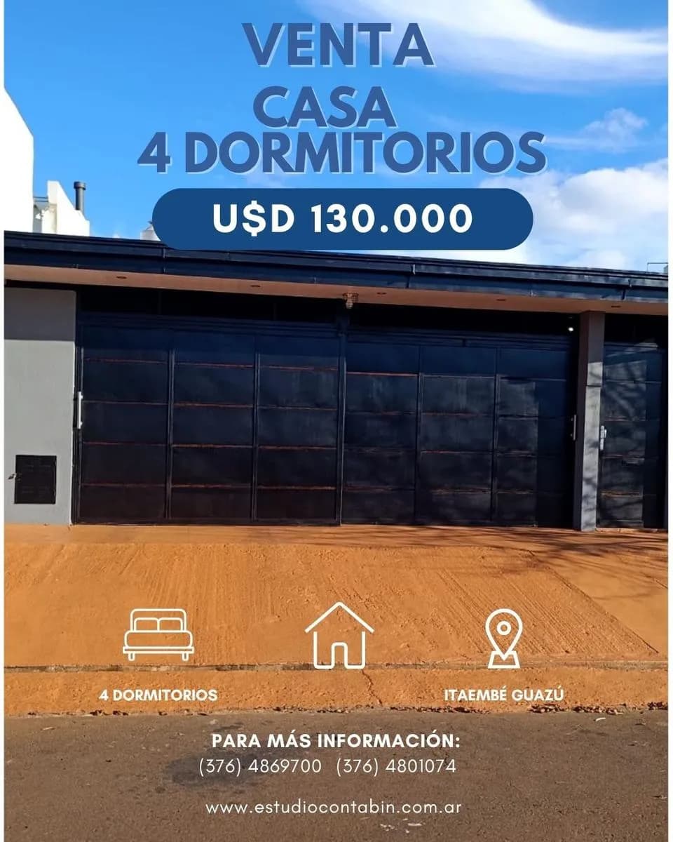 Casa en Itaembé Guazú
