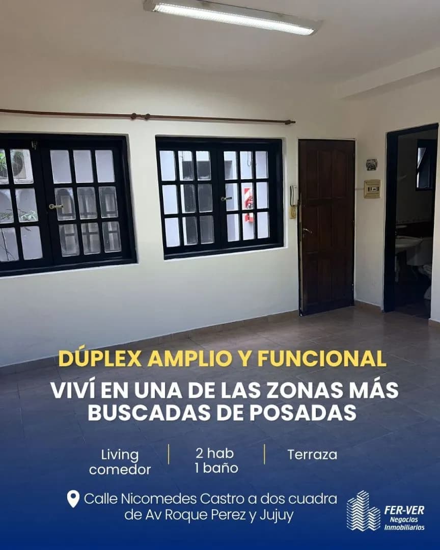 Dúplex en alquiler en Villa Sarita