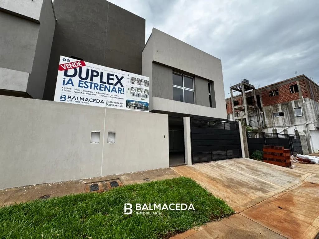DUPLEX DE 3 DORMITORIOS - POSADAS MISIONES - BALMACEDA INMOBILIARIA