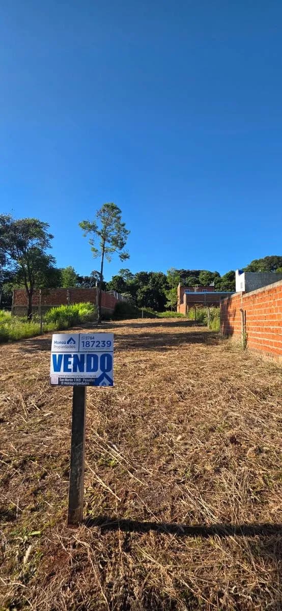 Terreno de 400m2 en Oberá