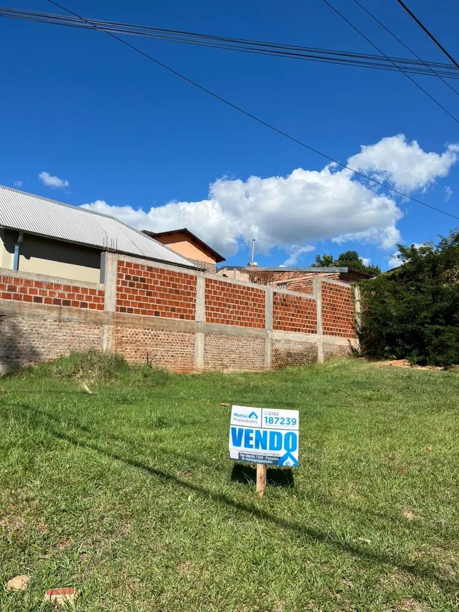 Terreno 200m2 en Oberá