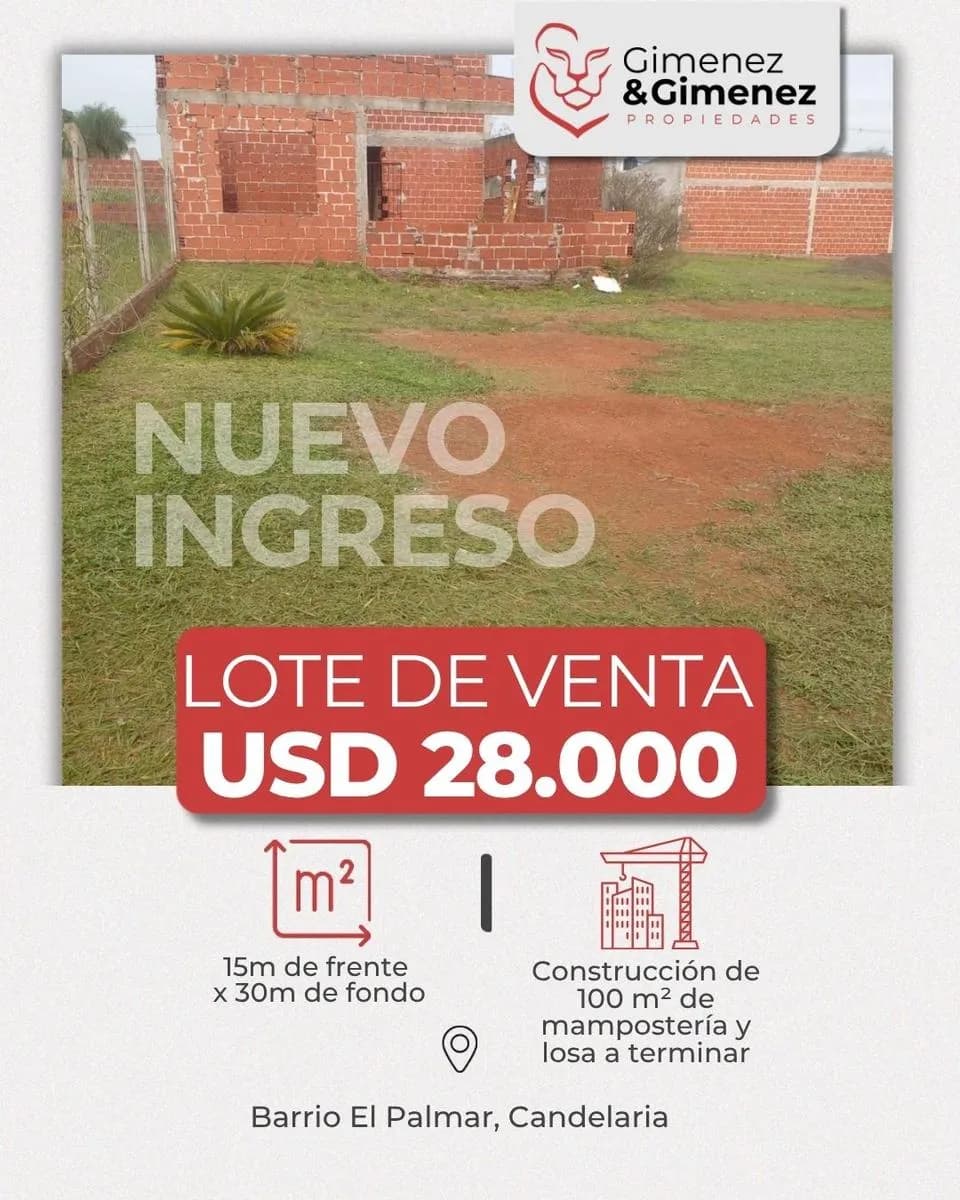 Terreno en Candelaria