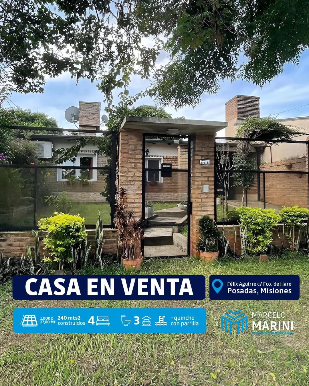 Casa en venta en Posadas