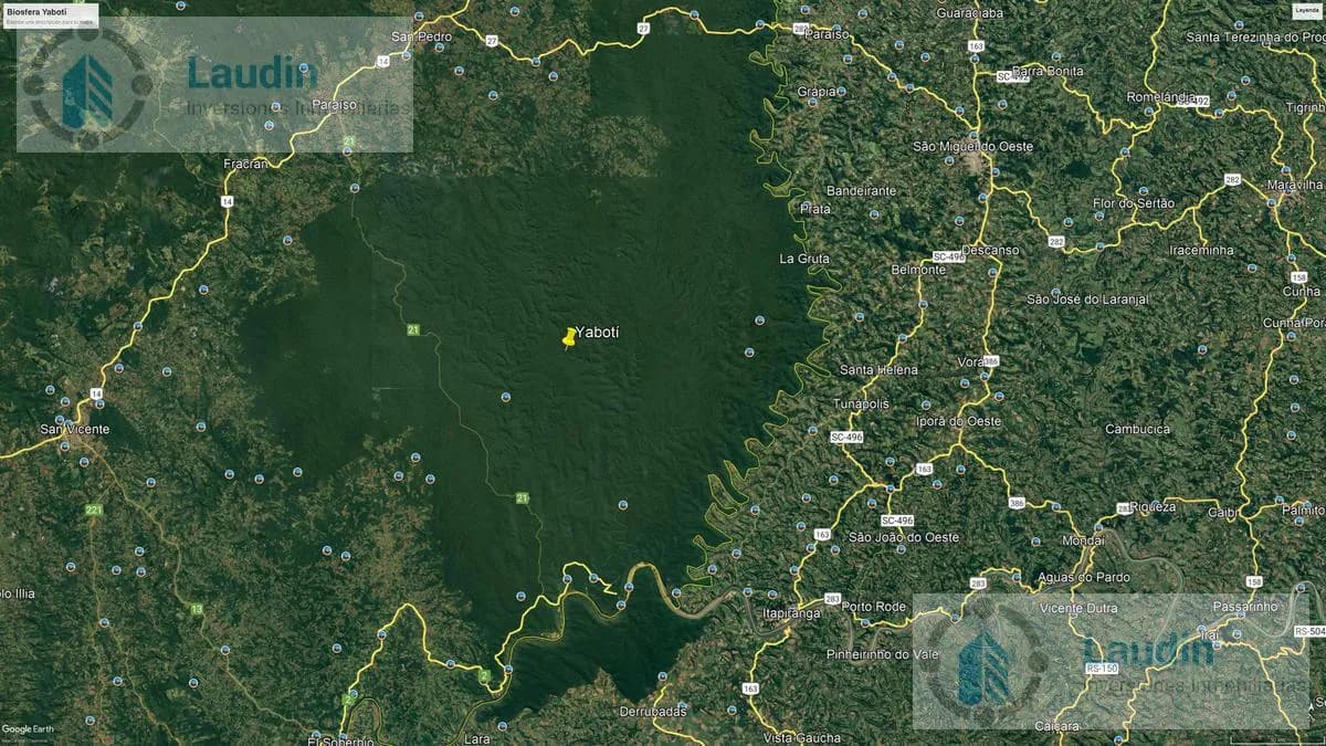 Se vende 7000 ha  Reserva  Biosfera Yabotí - San Pedro