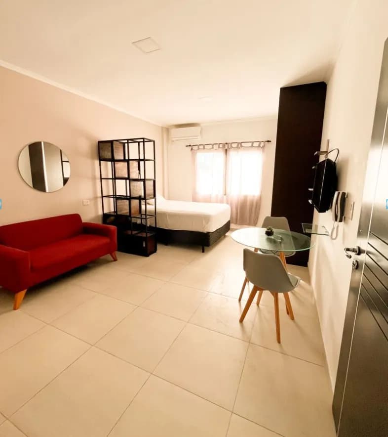 Monoambiente moderno, amplio y luminoso