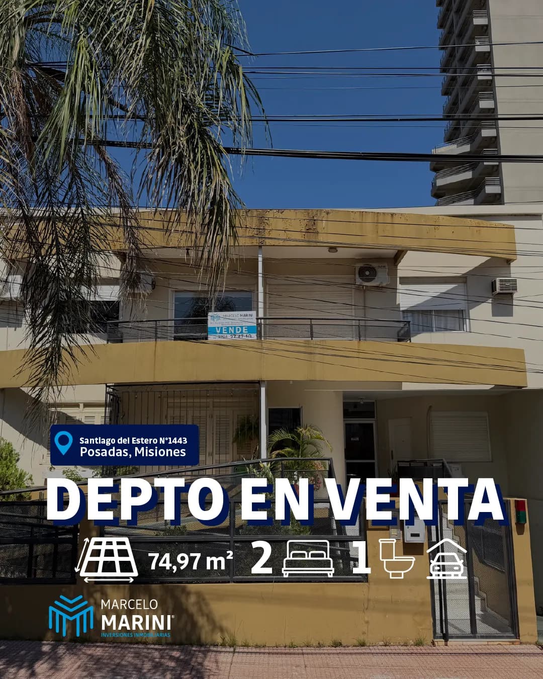 Departamento en venta en Posadas