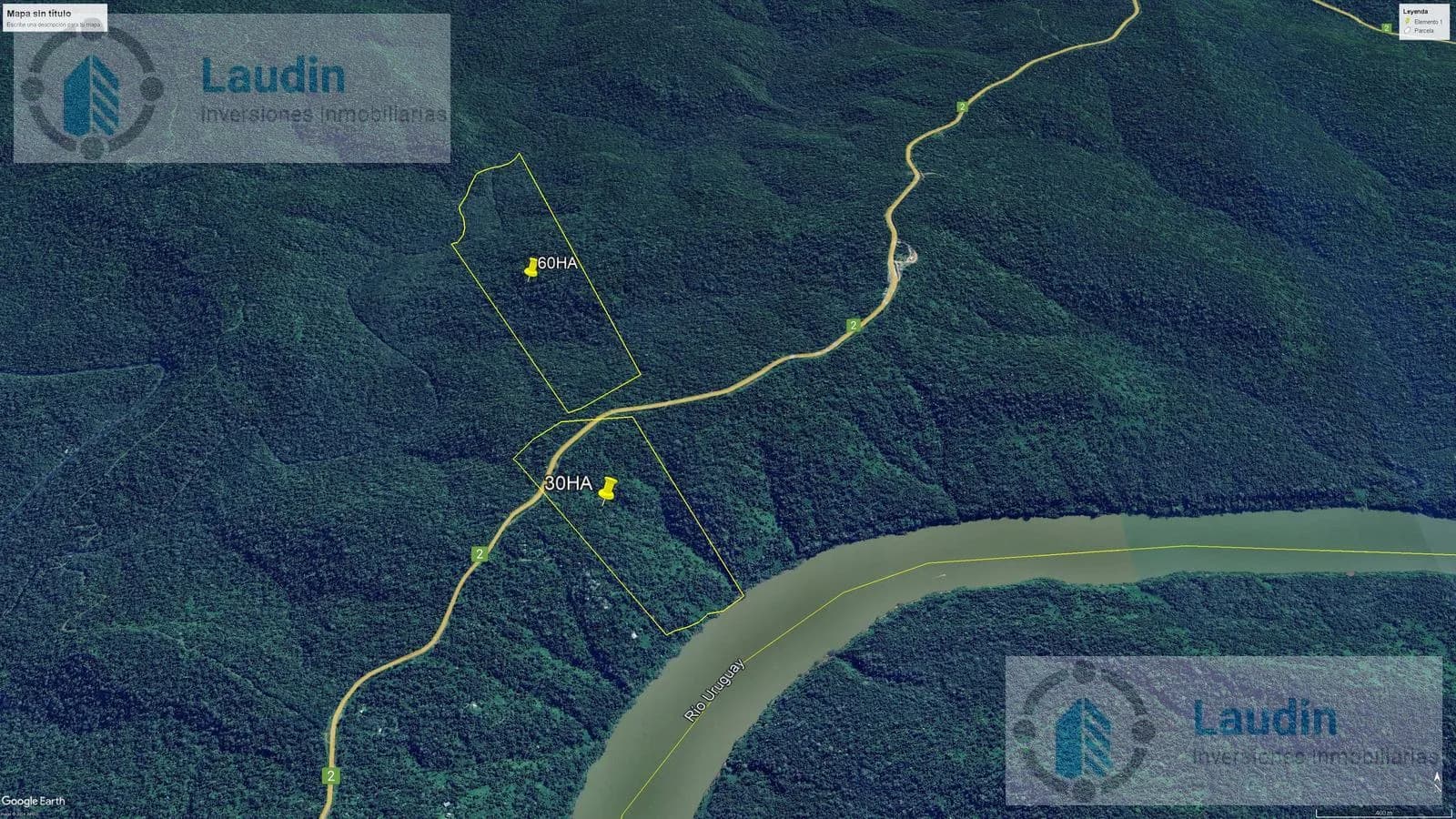 Terreno en  Venta proximo a Saltos de Mocona