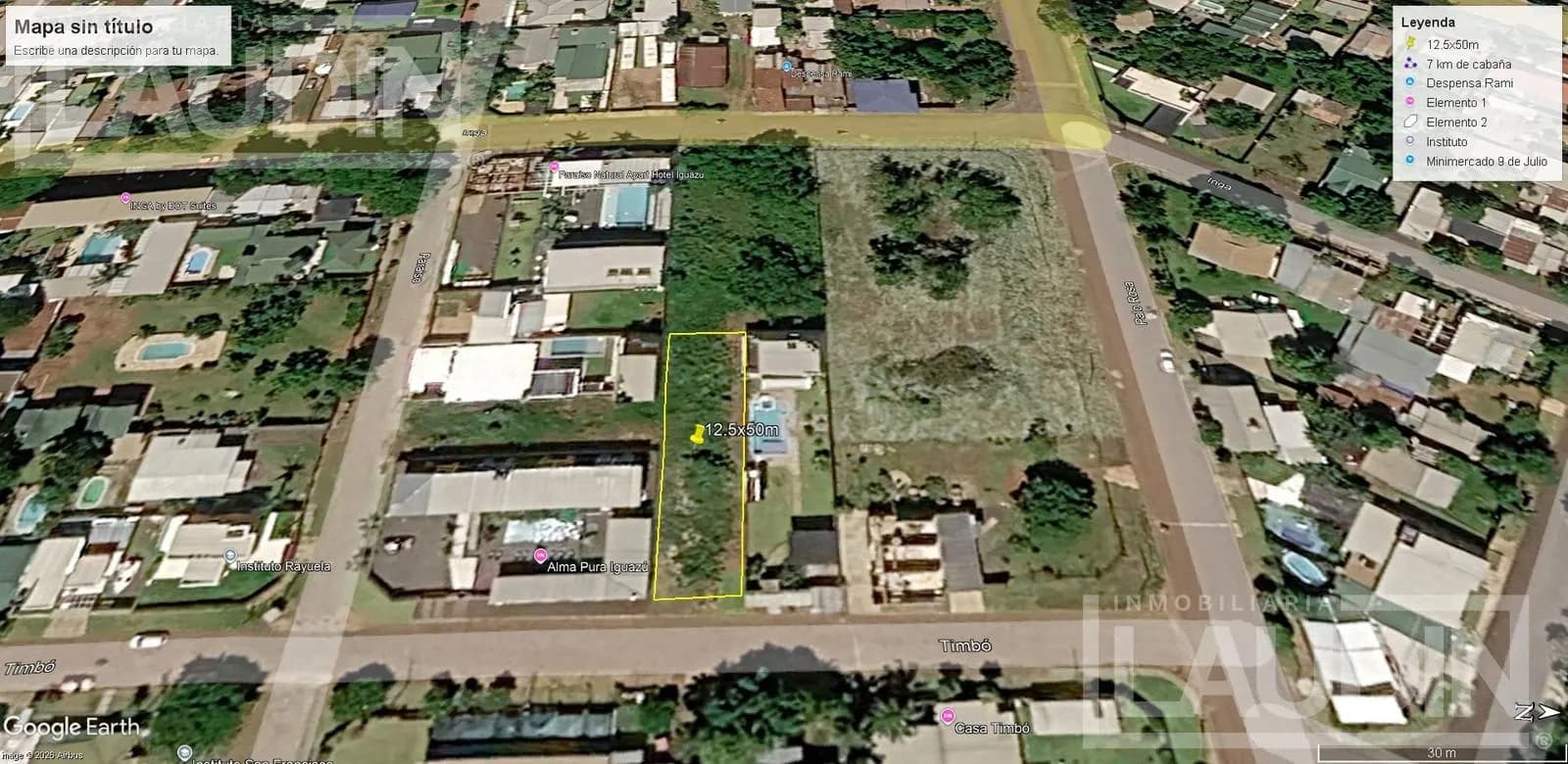 Terreno residencial en Puerto Iguazu
