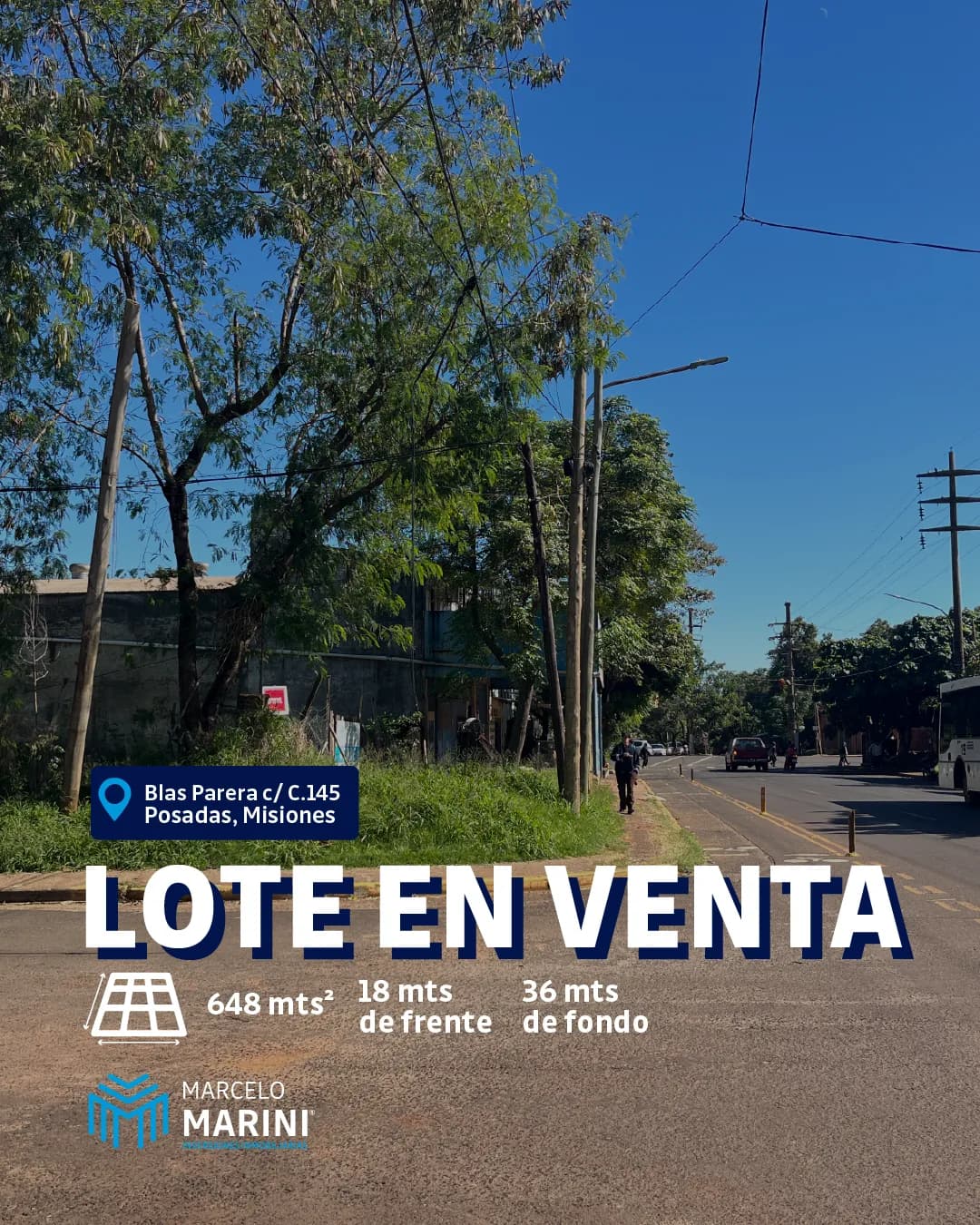 Lote en venta en Posadas