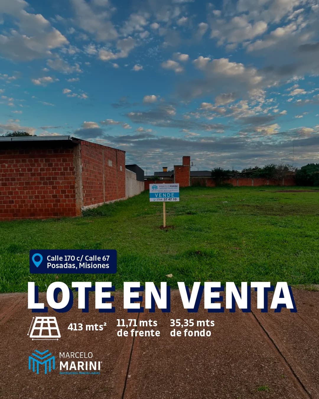 Lote en venta en Posadas