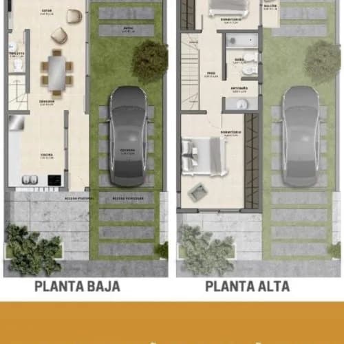 Dúplex de 2 dormitorios