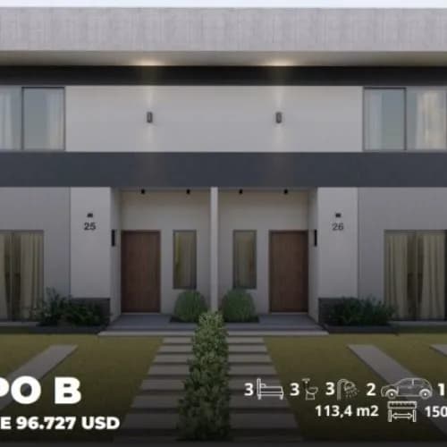 Dúplex de 3 dormitorios en Country Encarnación