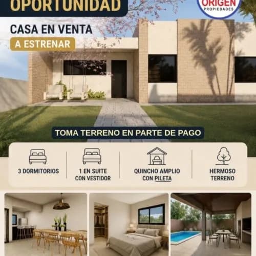Casa a estrenar