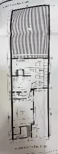 Plano arquitectónico de una propiedad