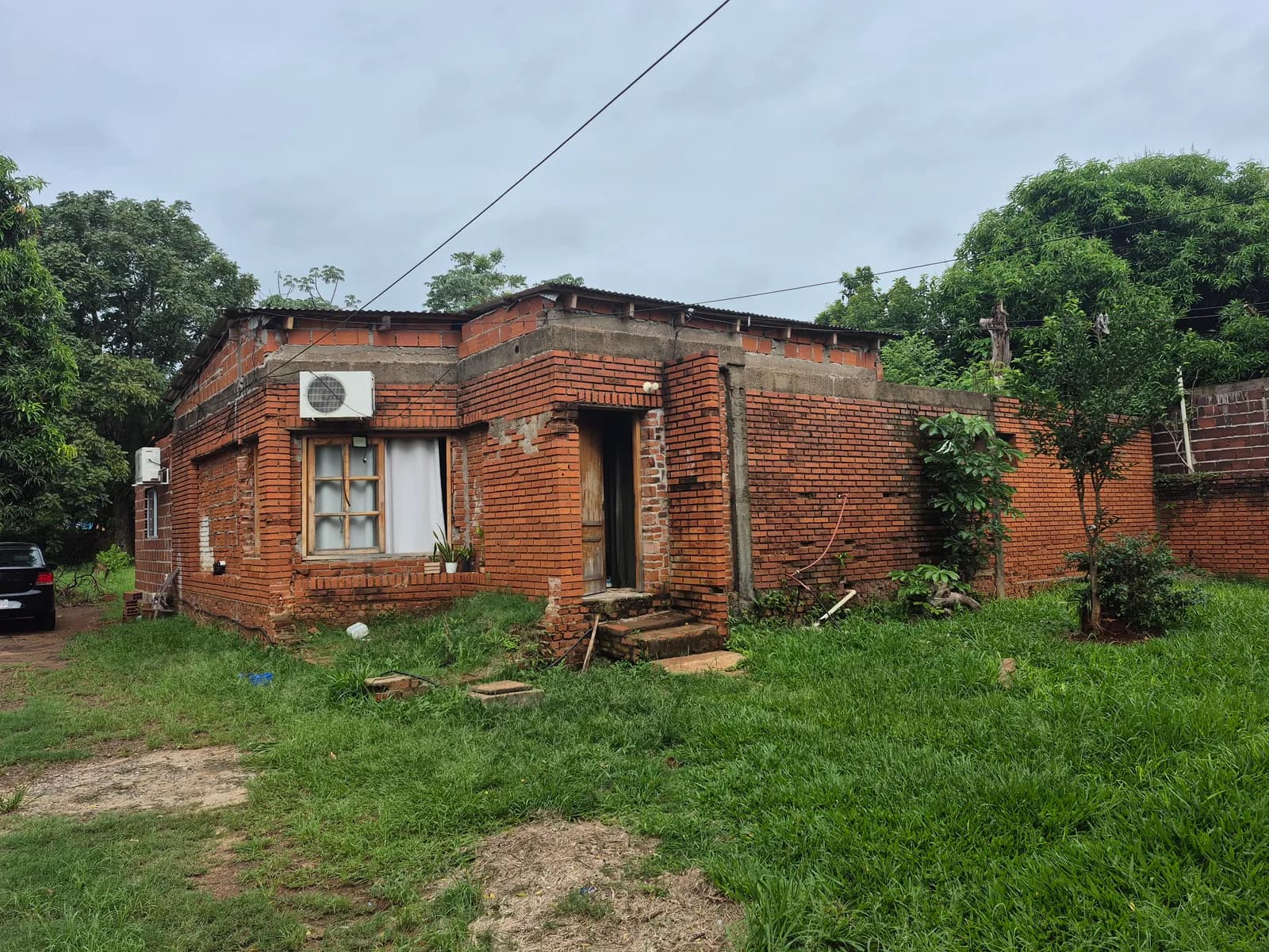 Casa sencilla de ladrillo visto