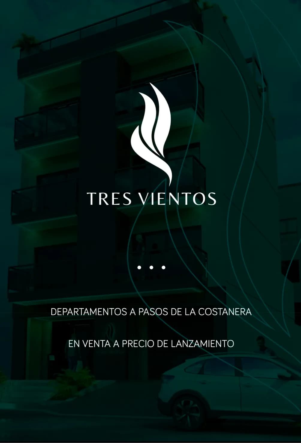 Edificio de departamentos modernos en venta