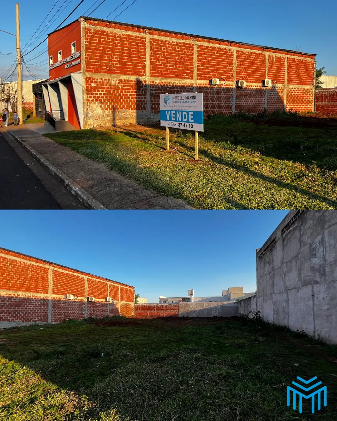 Terreno en venta junto a edificio