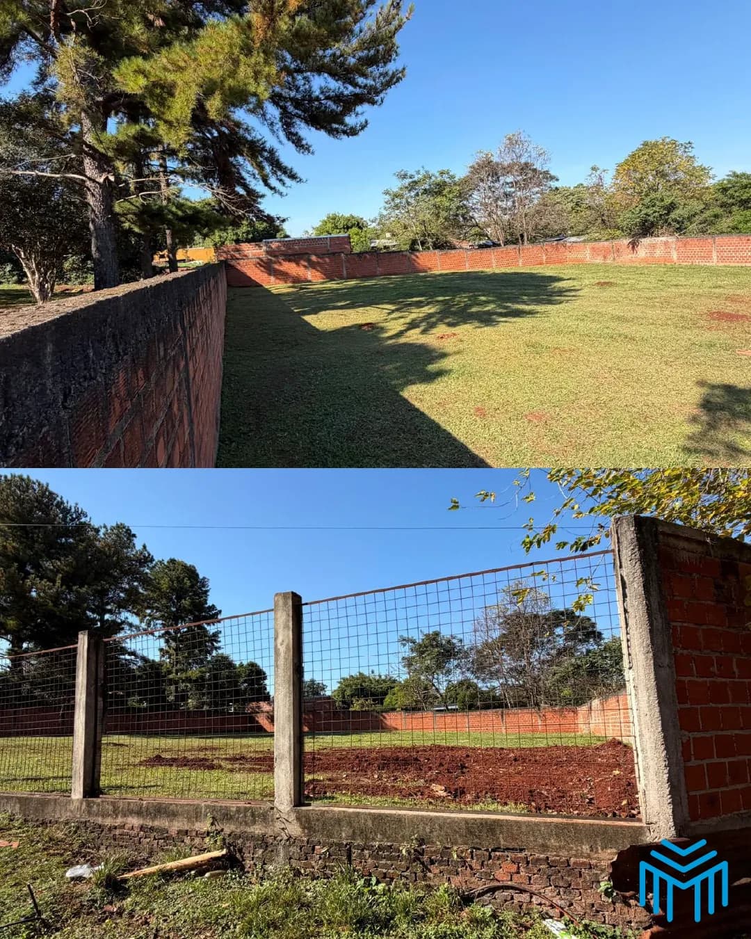 Terreno amplio y totalmente amurallado