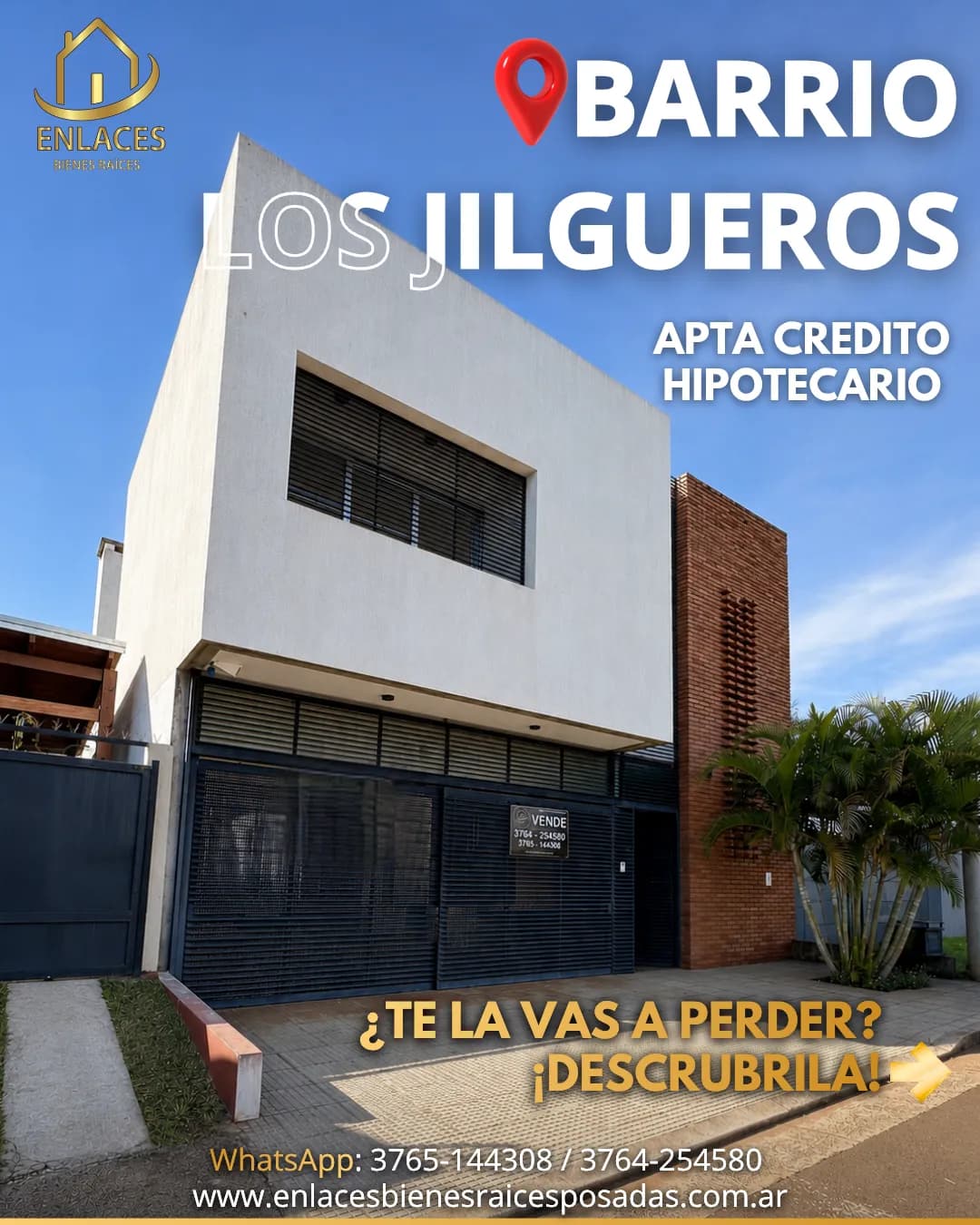 Casa moderna de dos plantas