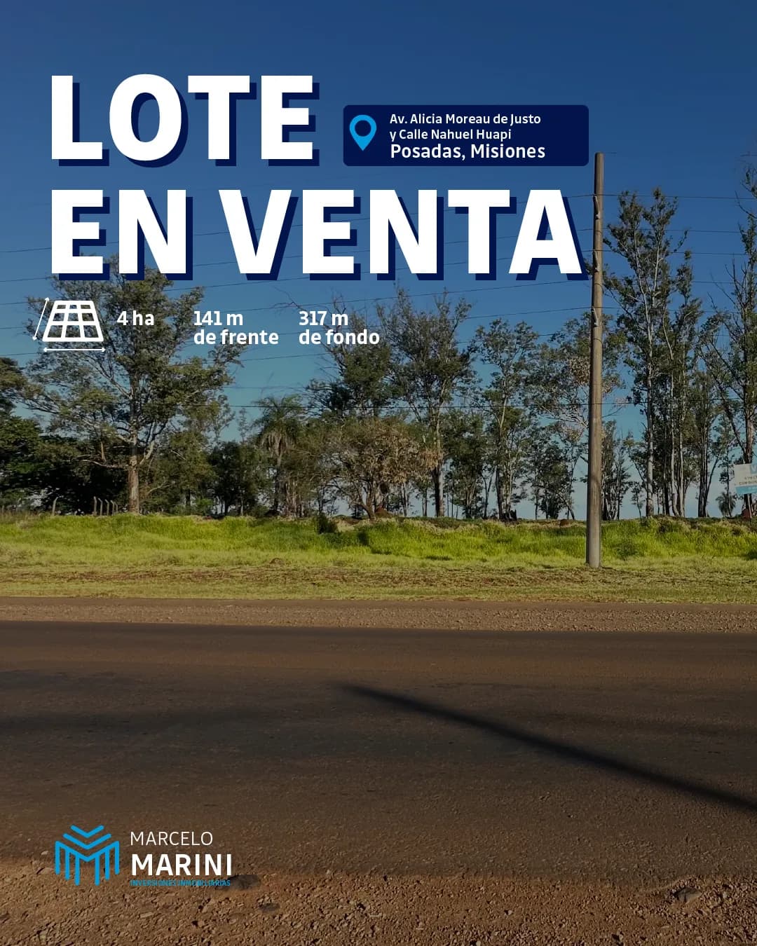 Lote en venta en Posadas
