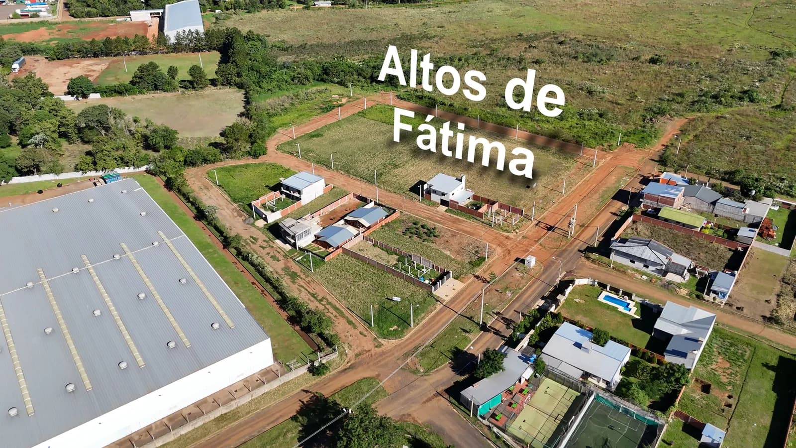 Vista aérea de Altos de Fátima