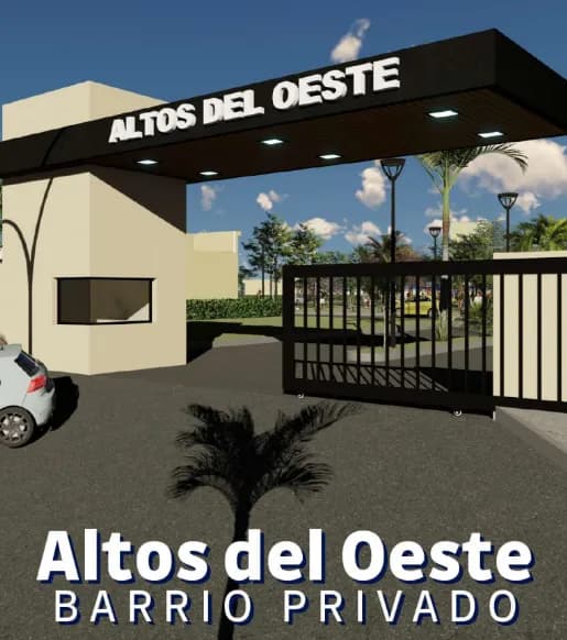 Acceso principal de un barrio privado