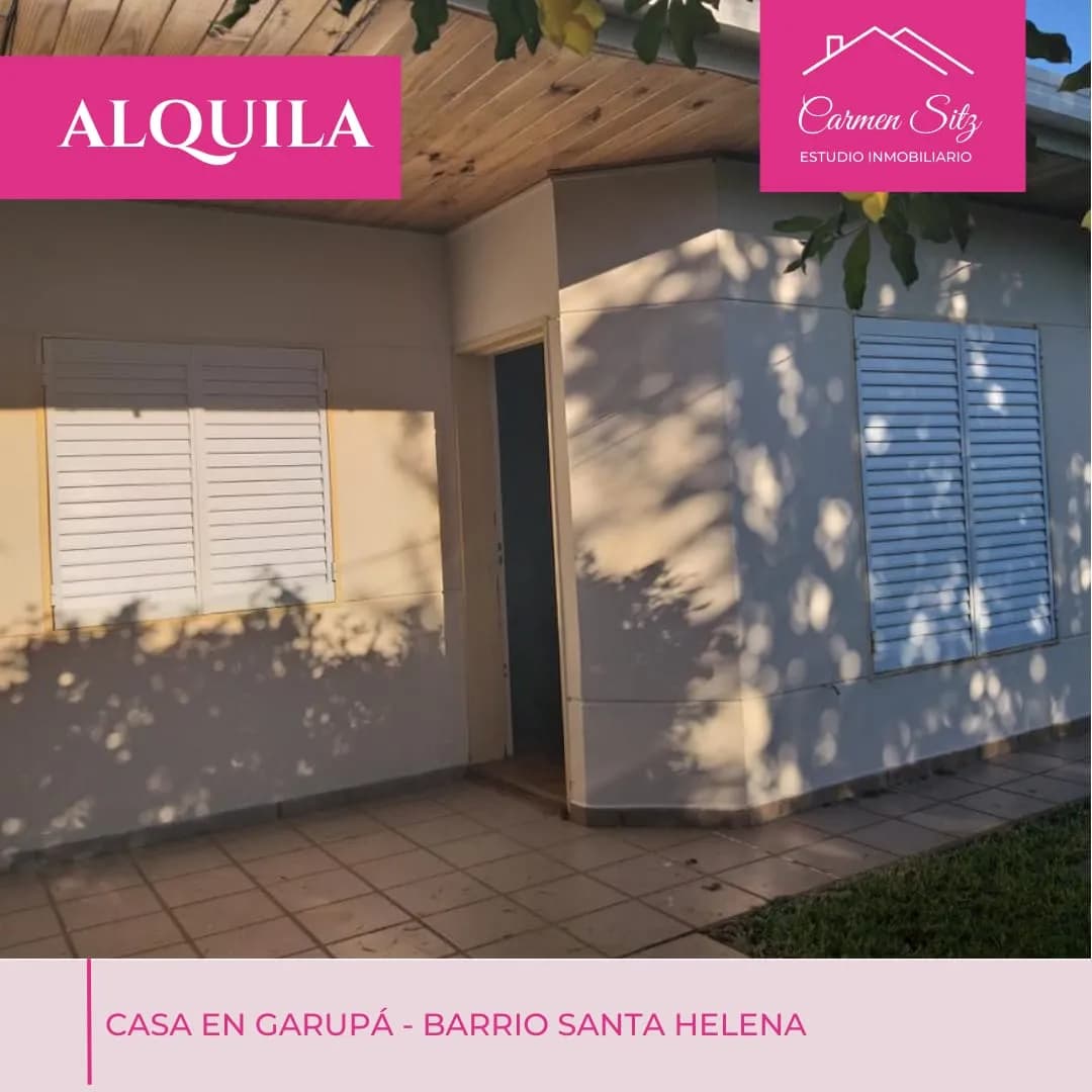 Casa en alquiler en Garupá