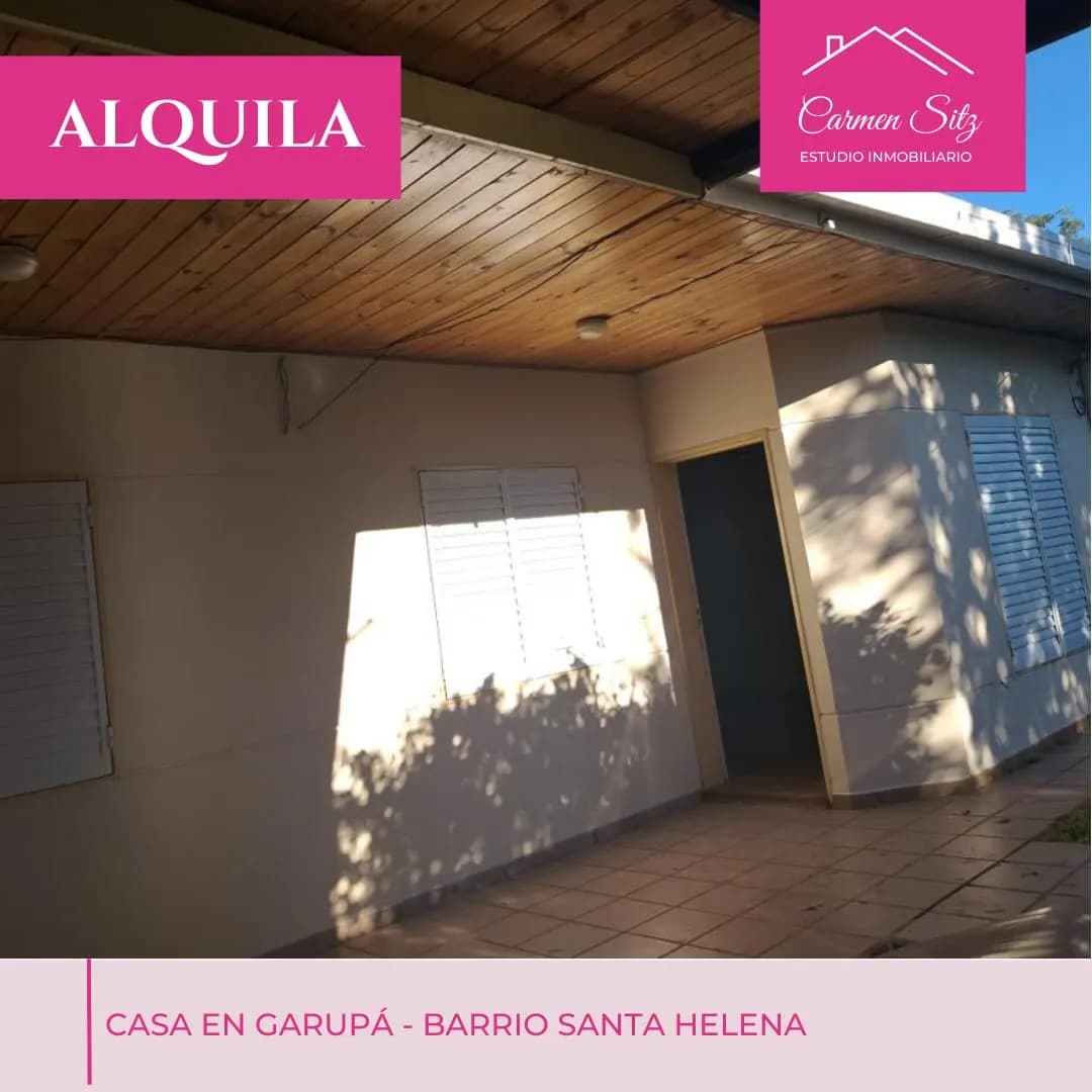 Casa en alquiler en Garupá