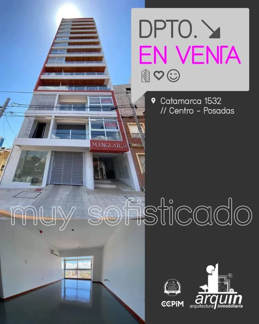 VENDO DEPTO 2 DORMITORIO EDIFICIO MANGLAR ll