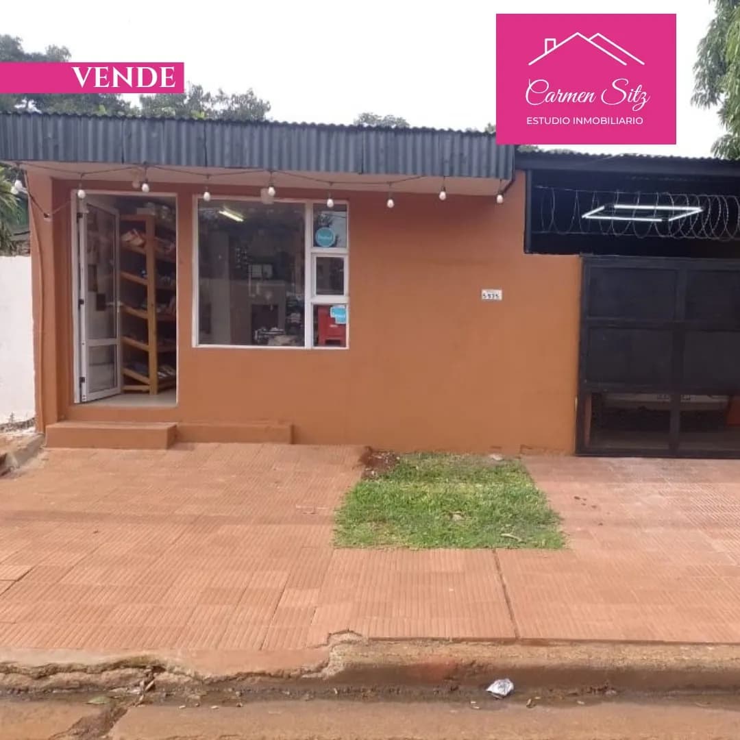 Fachada de local comercial en venta