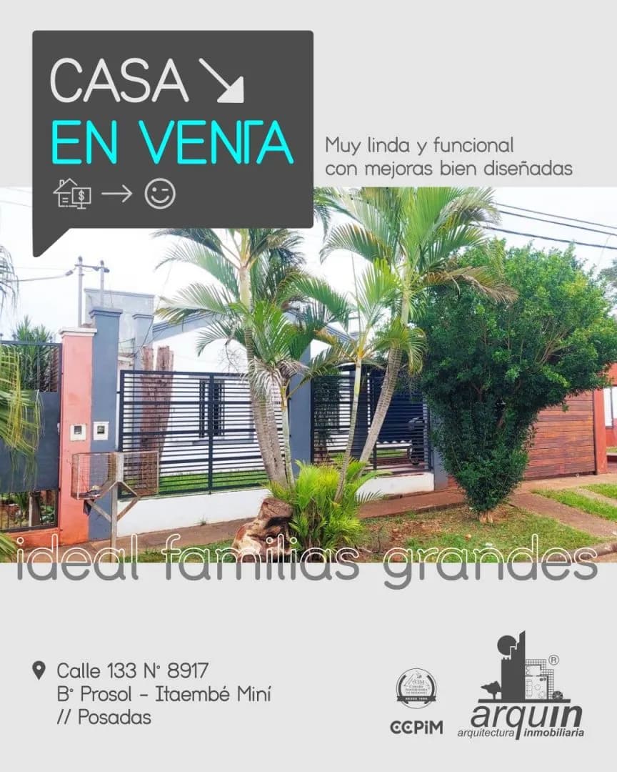 CASA 3 DORM. EN VENTA