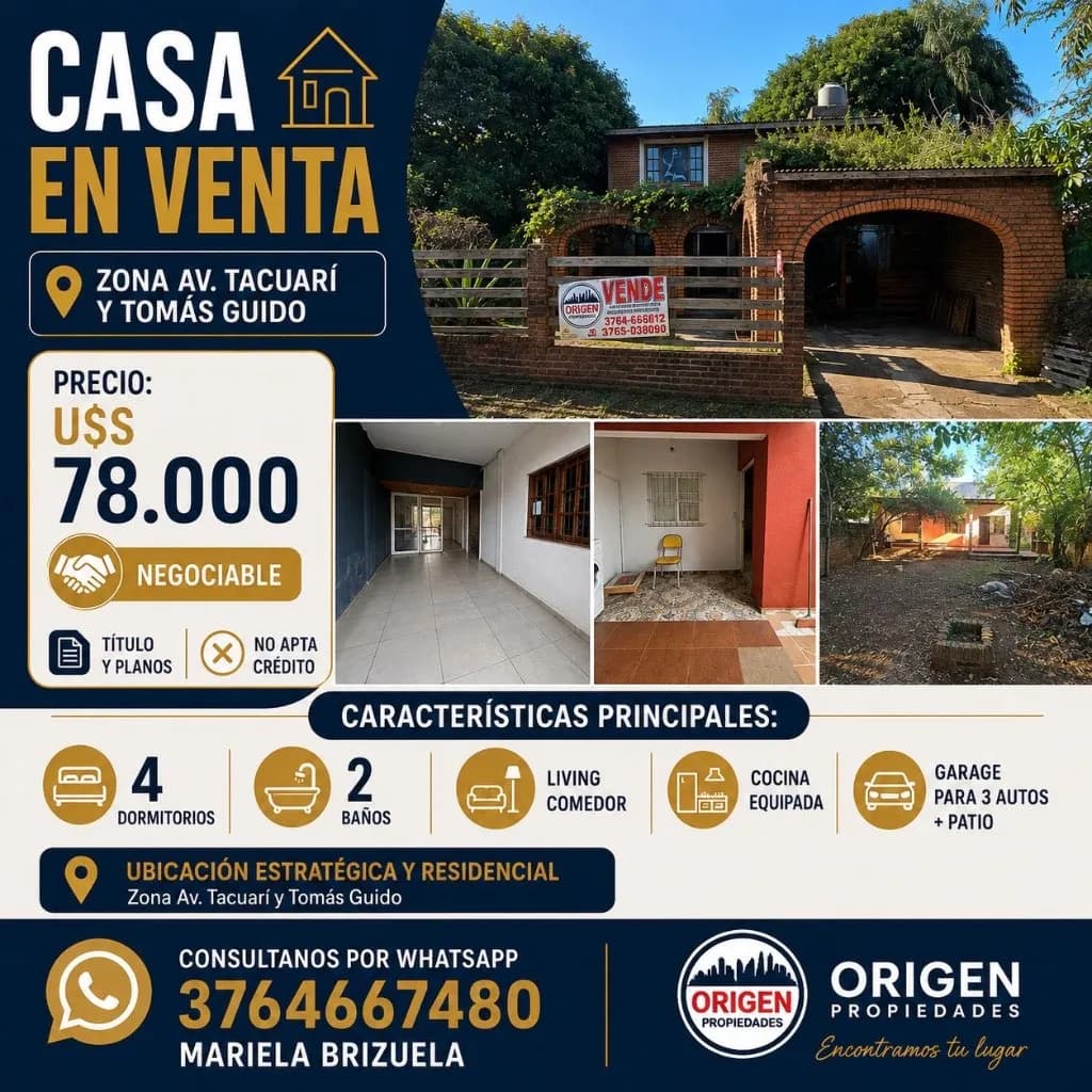 Casa a reciclar Tomas Guido