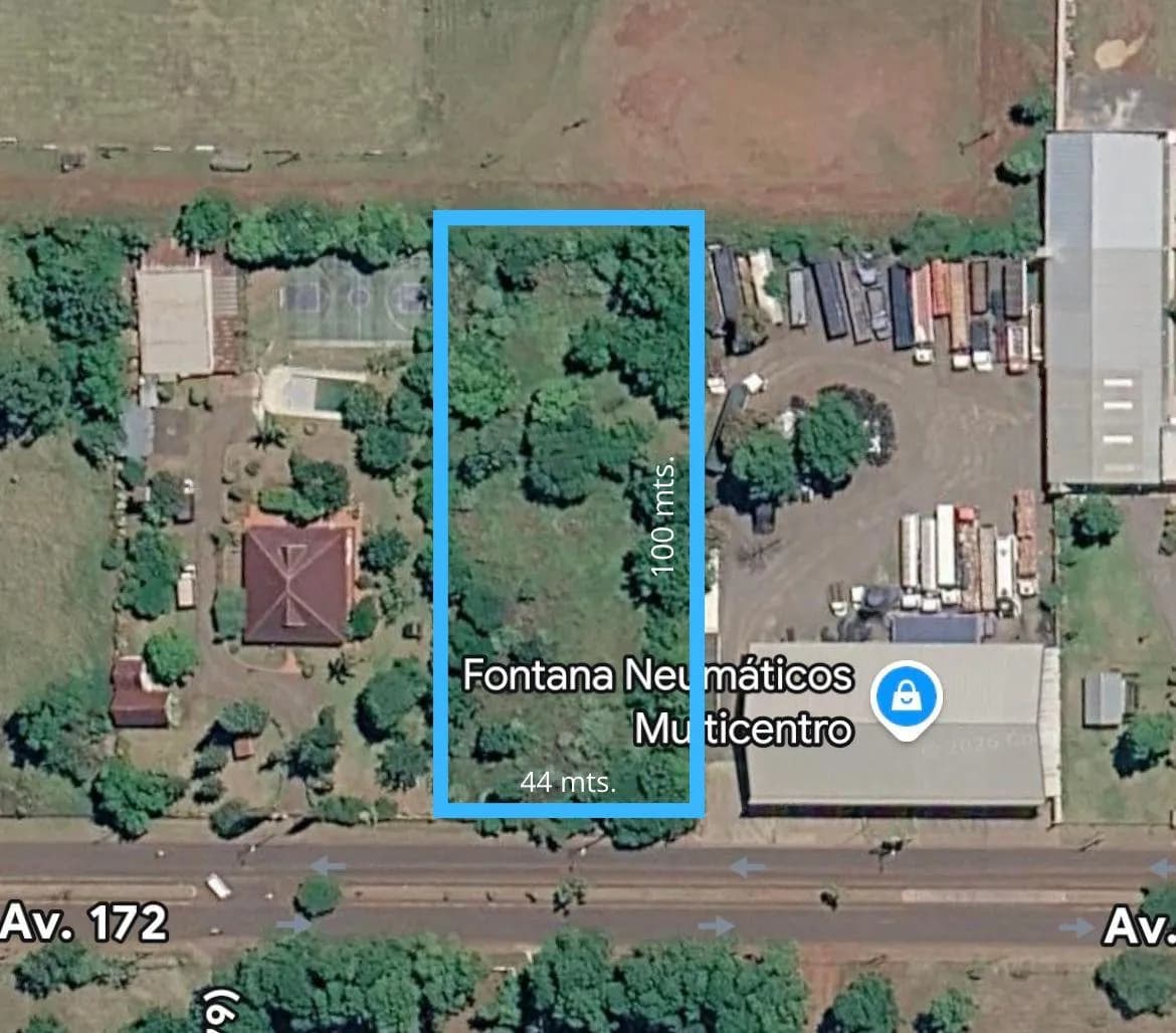 Terreno de 4400m2 en Cabo de Hornos y R213