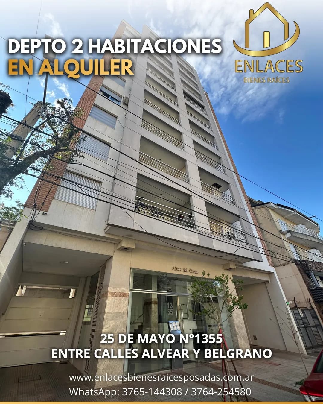 Edificio de departamentos en alquiler