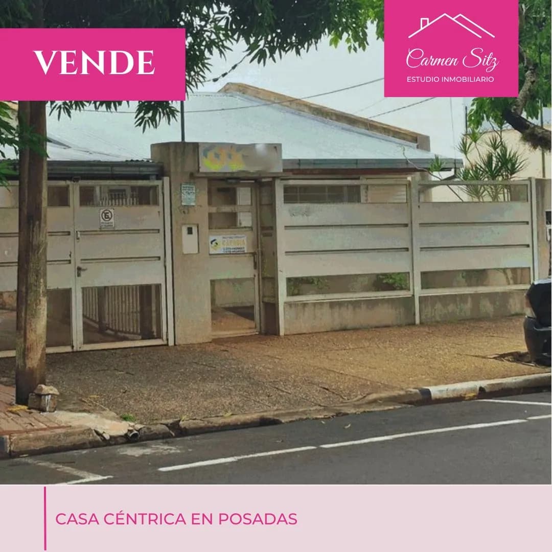 Casa céntrica en venta en Posadas